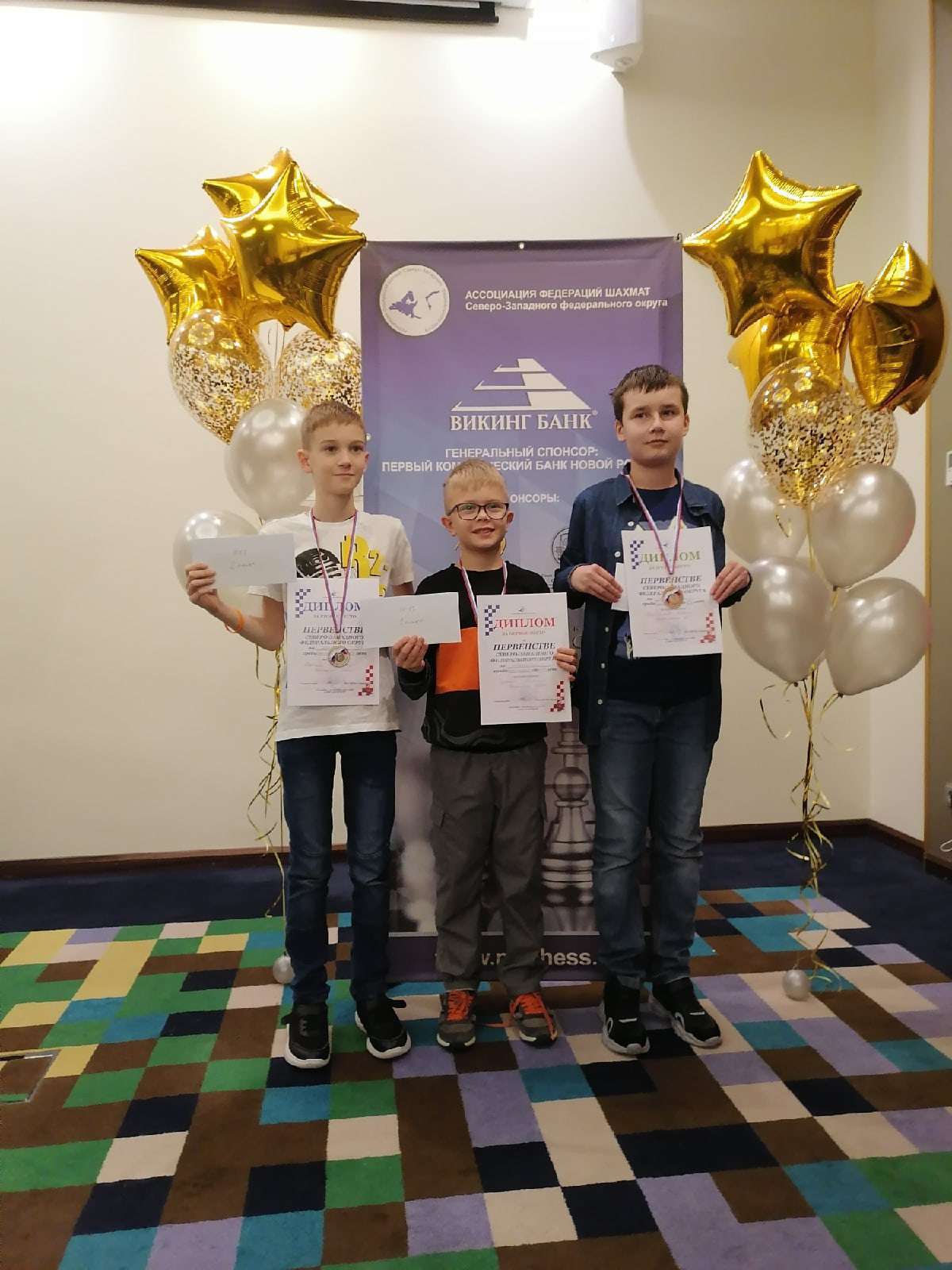 Урожай медалей на детском первенстве СЗФО