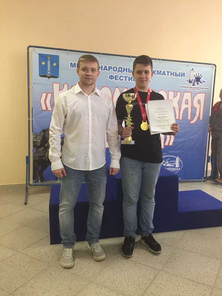 Мой ученик - чемпион МО сред мужчин!