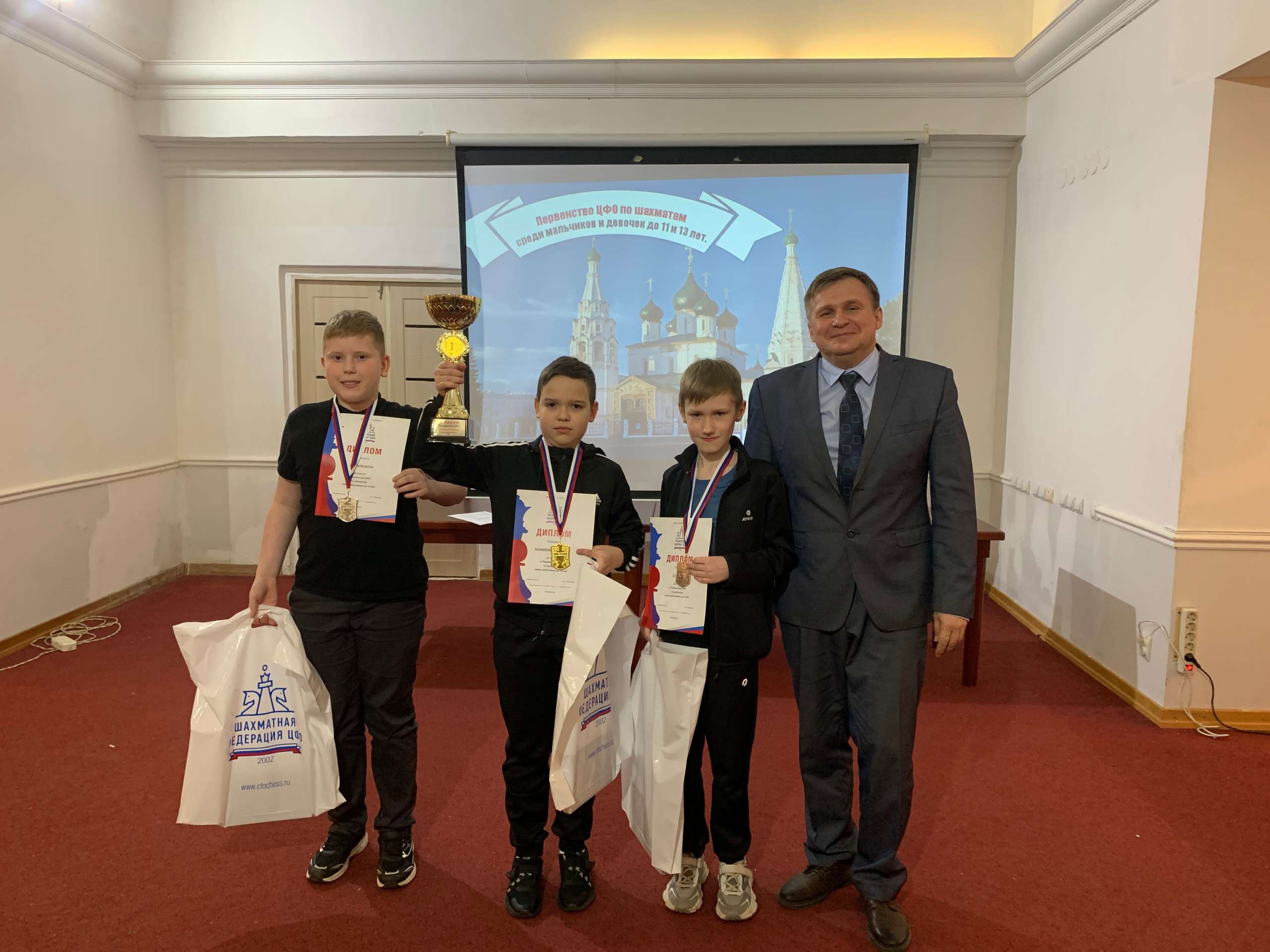 1-2 место на первенстве ЦФО до 13 лет!