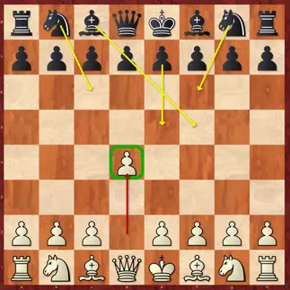 Боковые дебюты чёрных против d4